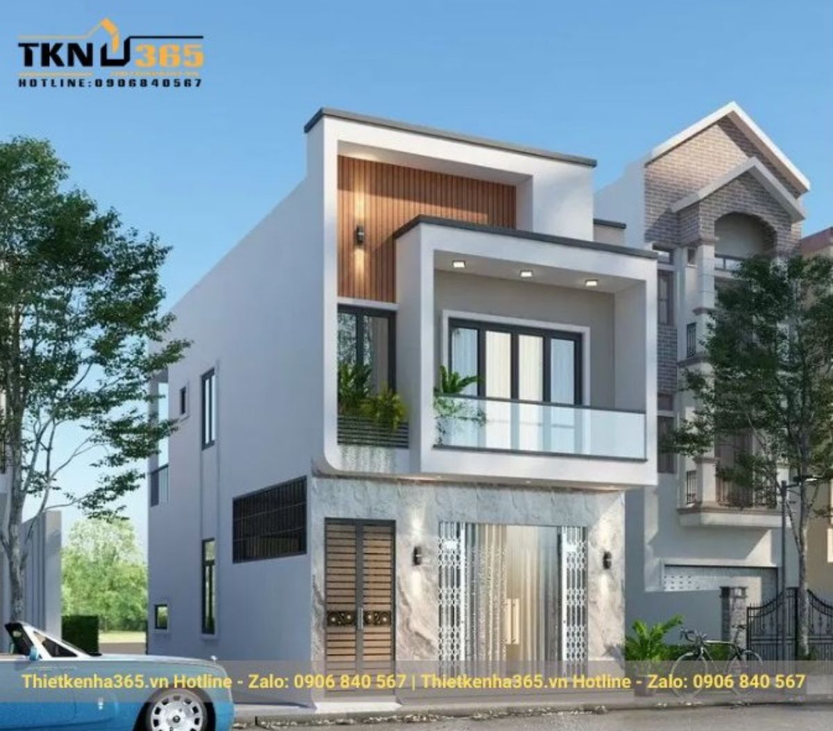 mẫu thiết kế nhà 2 tầng đẹp