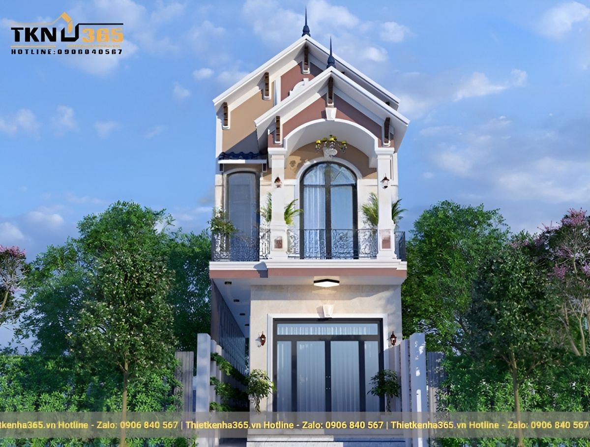 mẫu thiết kế nhà 2 tầng đẹp