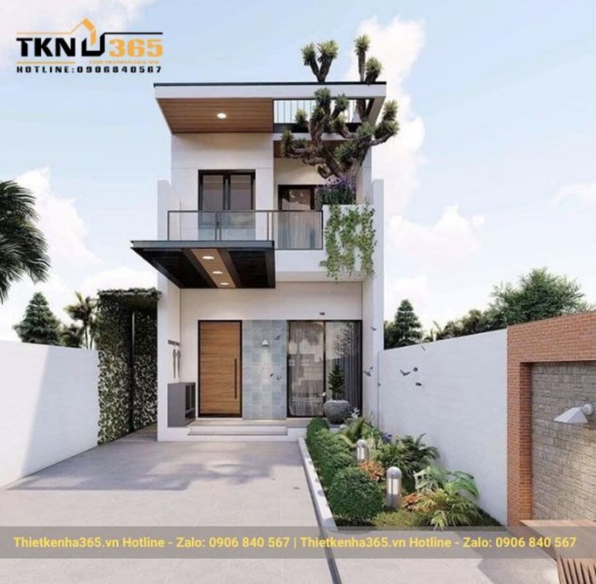 mẫu thiết kế nhà 2 tầng đẹp