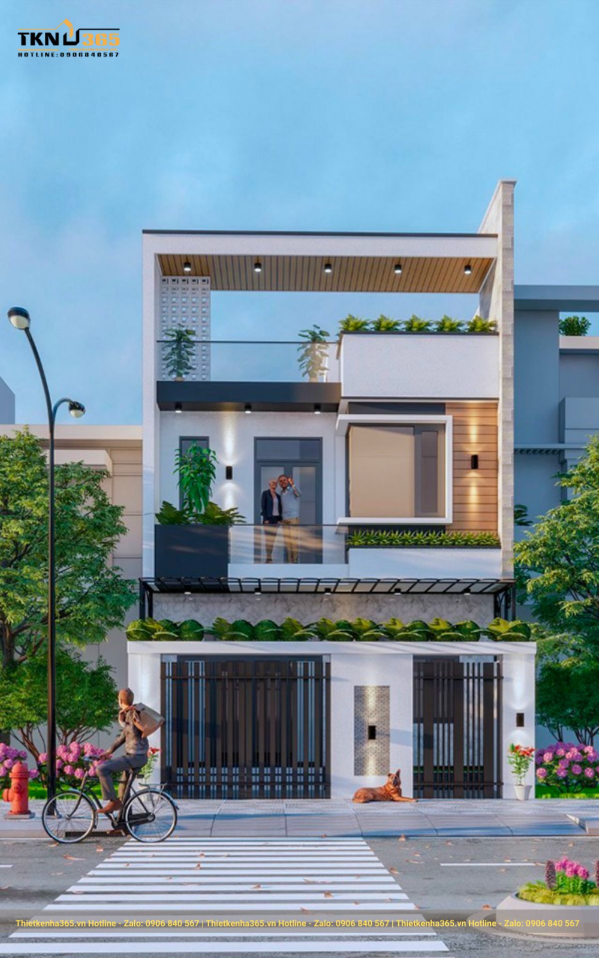 mẫu thiết kế nhà 2 tầng đẹp