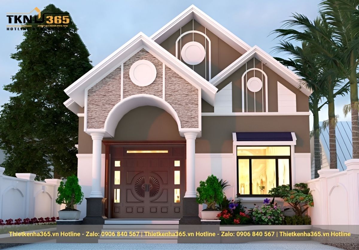 Mẫu thiết kế nhà ống 1 tầng đẹp