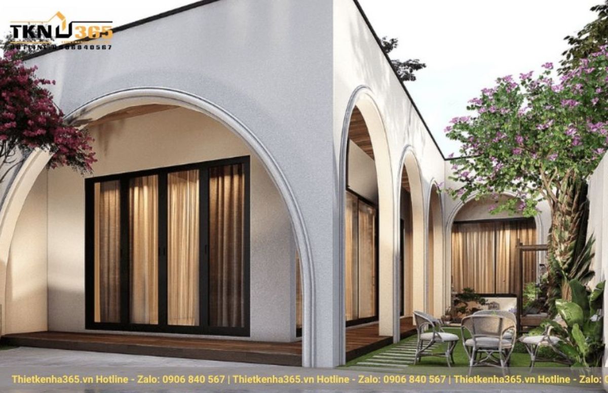 Mẫu thiết kế nhà ống 1 tầng đẹp