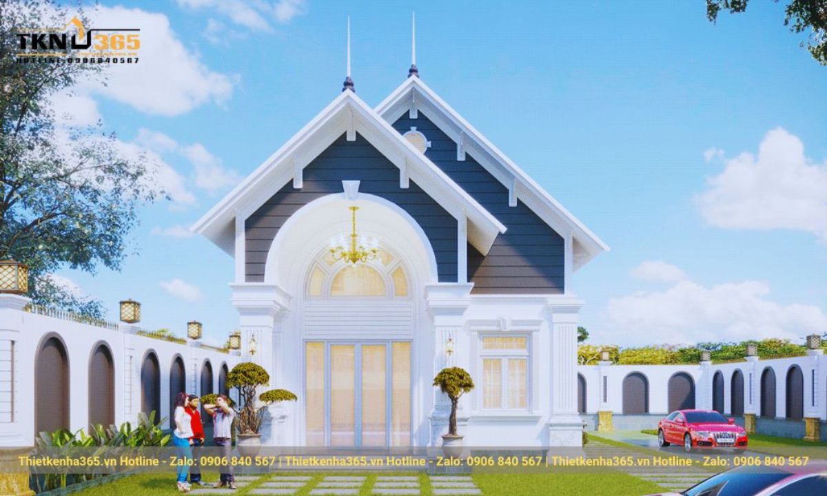 Mẫu thiết kế nhà ống 1 tầng đẹp