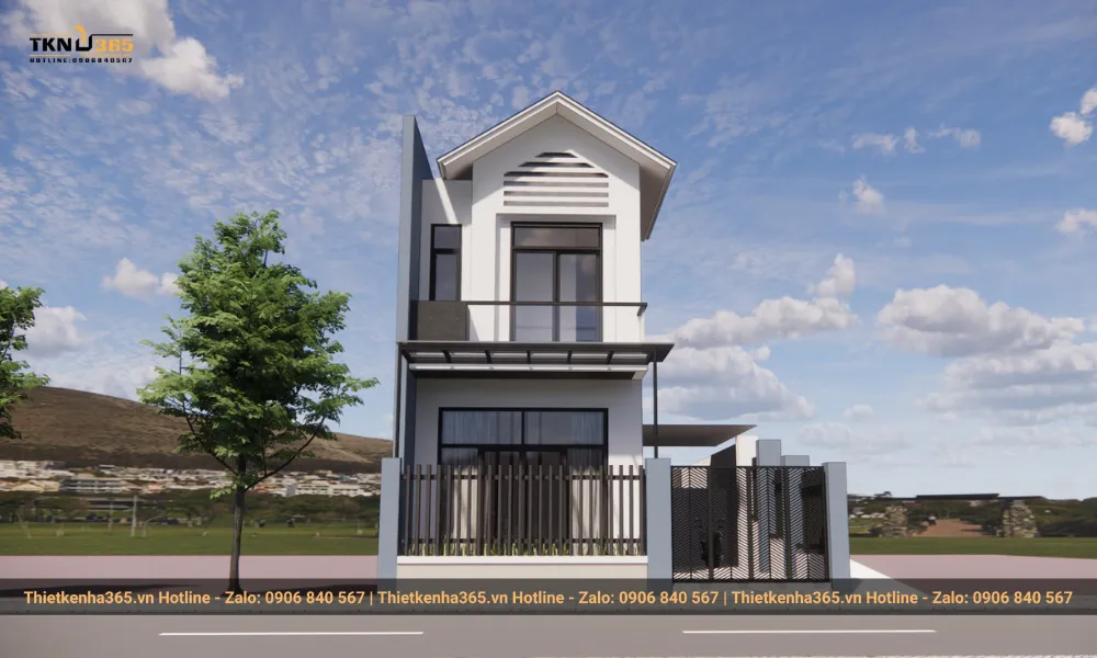 Nhà ống 2 tầng đẹp