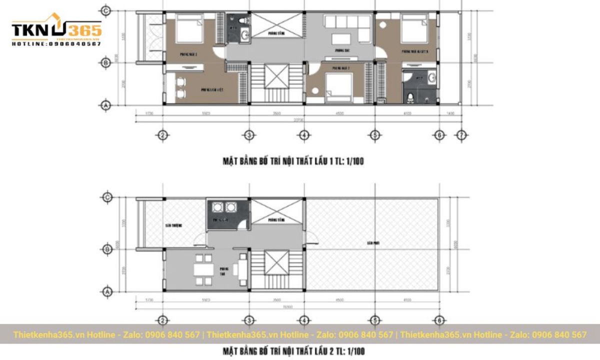 thiet ke nha pho rong 6m 28 1
