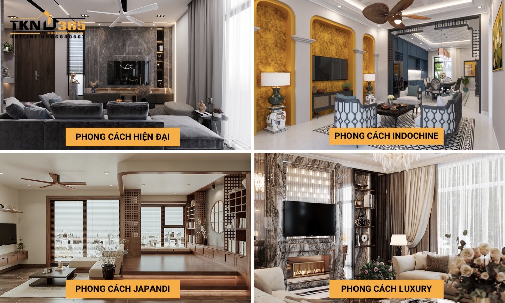 Lựa chọn phong cách thiết kế trước khi muốn làm nội thất cho chung cư