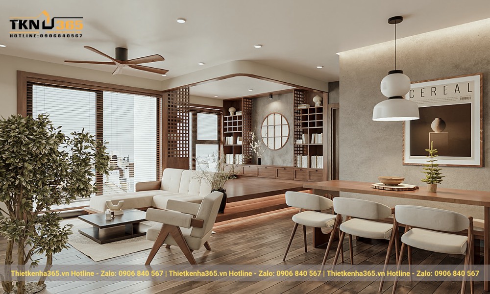 Luôn tận dụng ánh sáng tự nhiên để không gian không quá bí bách