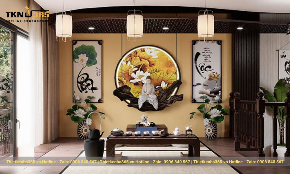 Tranh treo tường đậm chất phong cách Á Đông