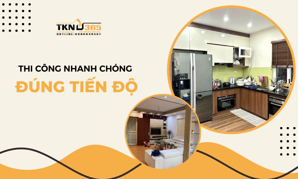 Đúng tiến độ như đã ký kết hợp đồng
