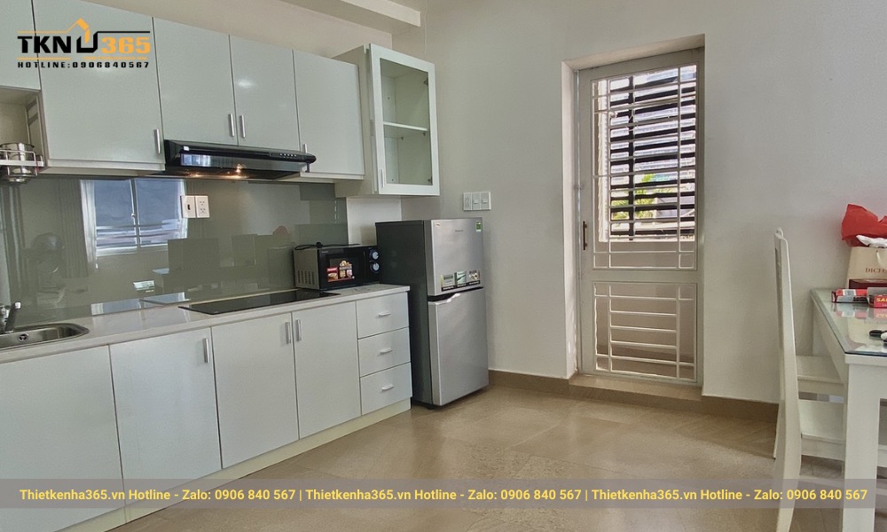 Thi công nội thất phòng bếp  tối ưu hóa diện tích