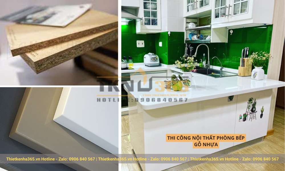 thi công nội thất phòng bếp