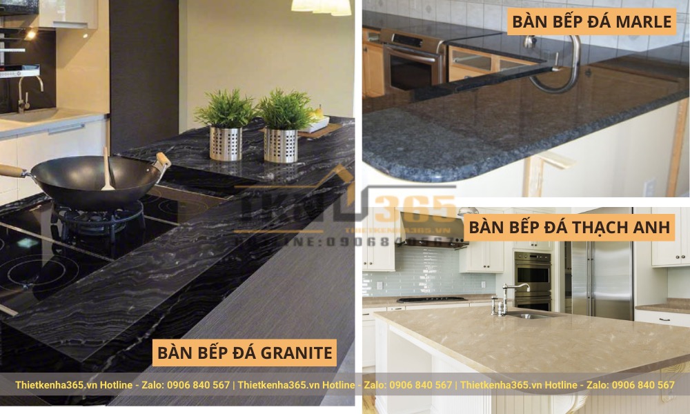 thi công nội thất phòng bếp