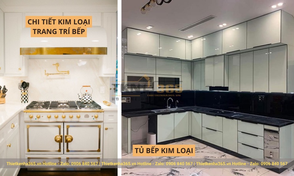 thi công nội thất phòng bếp