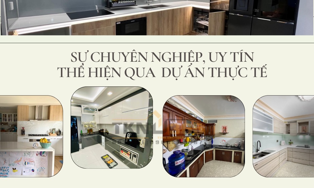 thi công nội thất phòng bếp