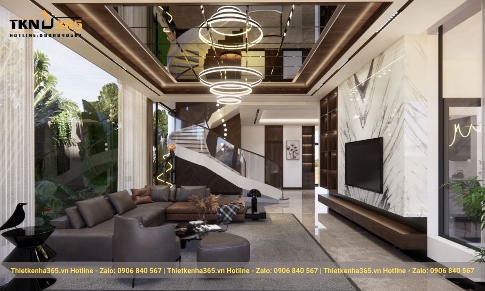 Phong cách hiện đại sang trọng và tinh tế