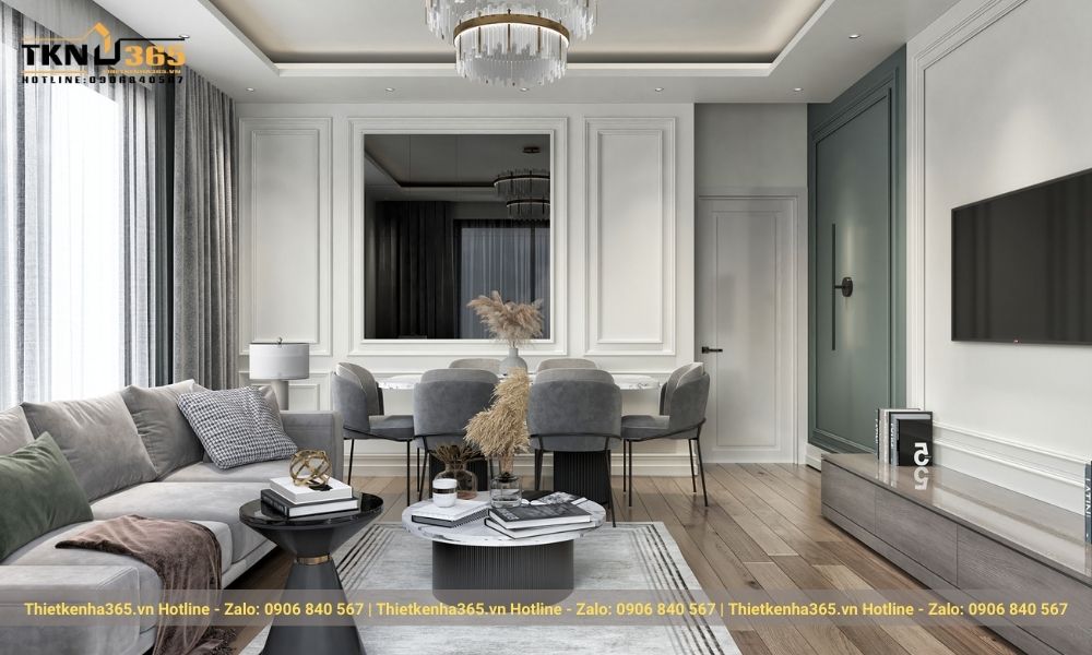 Cần chọn màu sắc phù hợp cho nội thất phòng khách