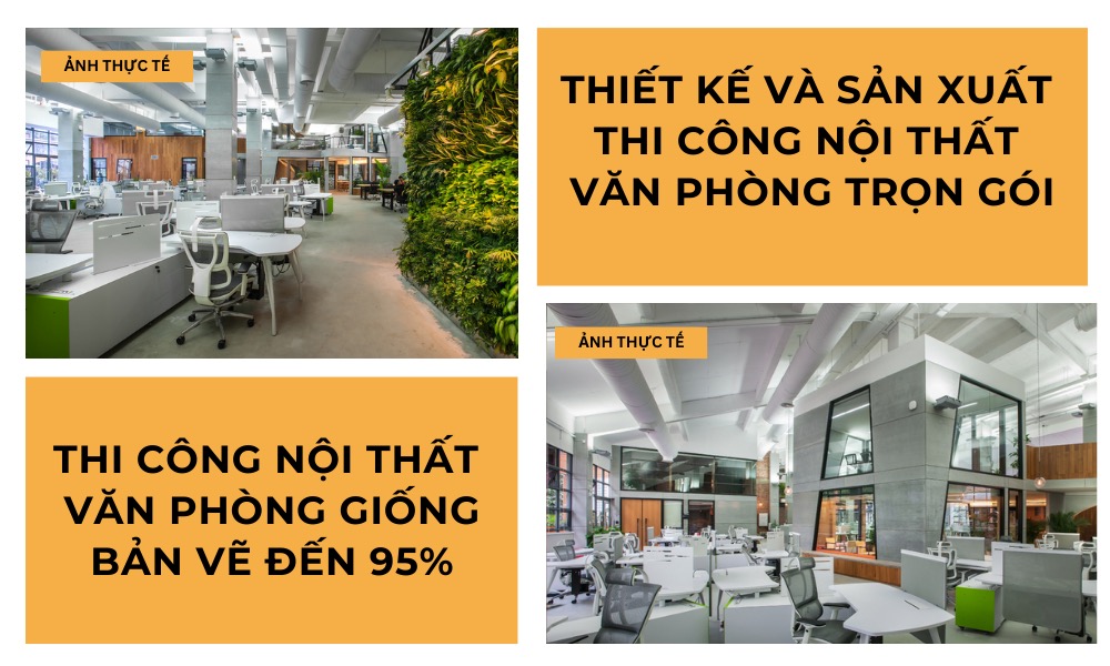 thi công nội thất văn phòng