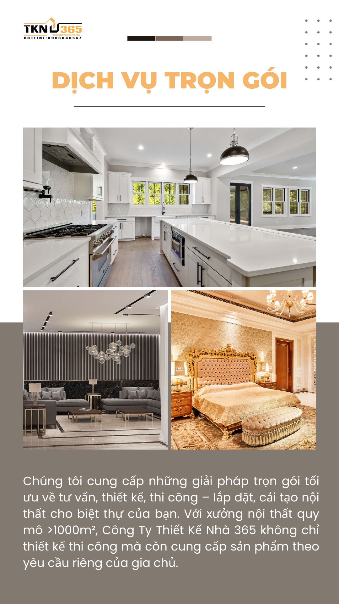 thiết kế nội thất biệt thự