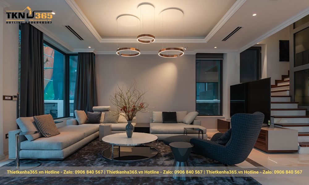 Ánh sáng trong thiết kế nội thất hiện đại