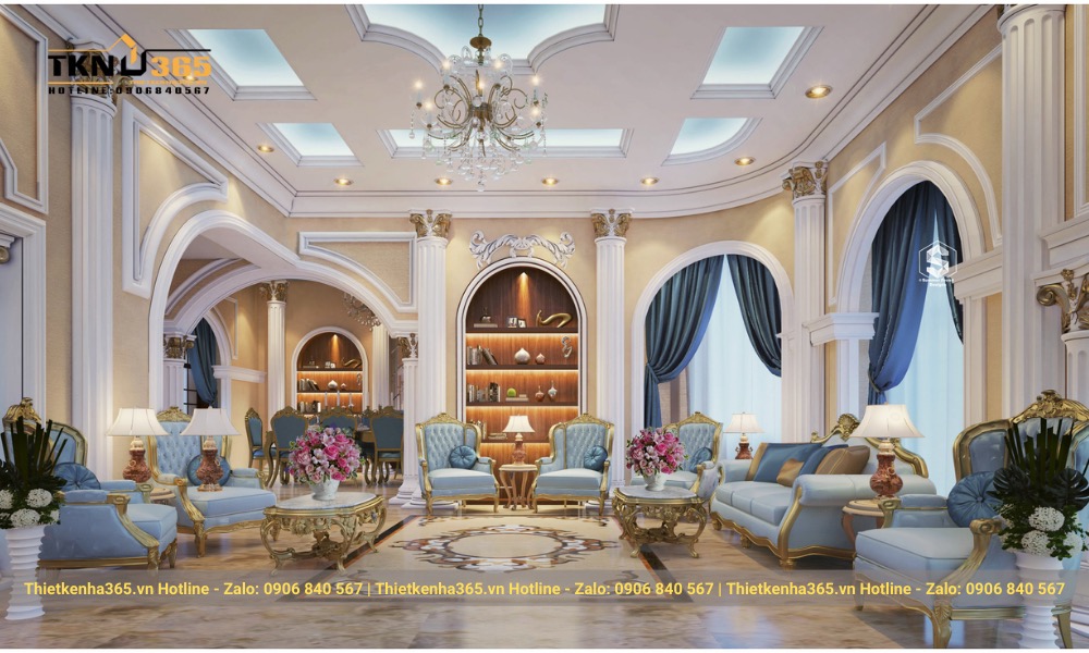 Các đồ dùng dát vàng thể hiện sự sang trọng của giới vương giả trước đây