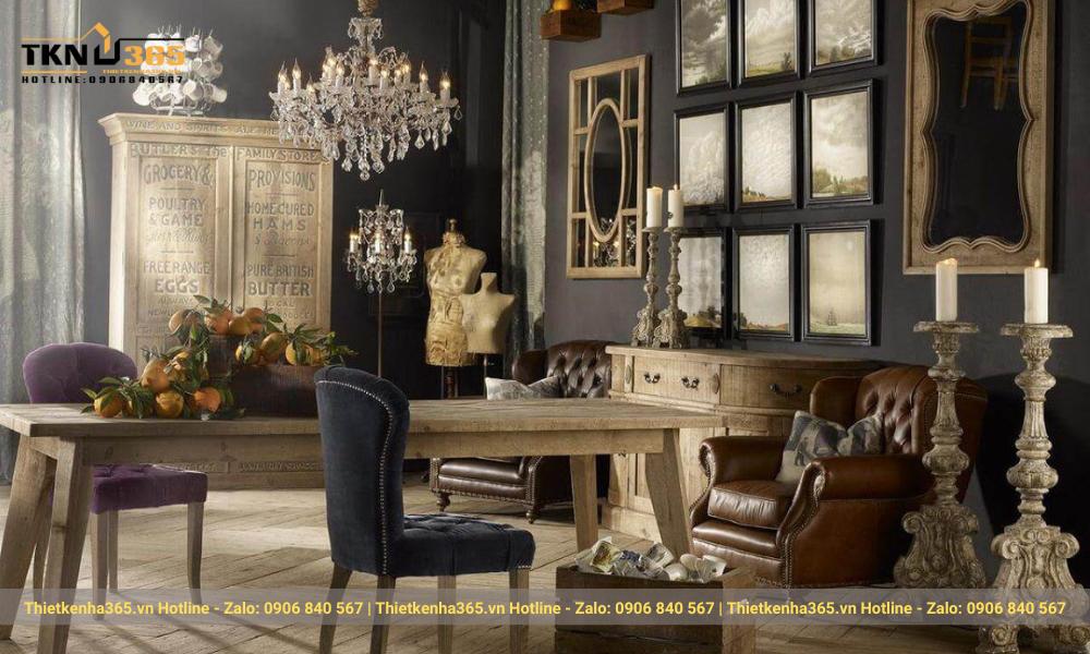 các phong cách thiết kế nội thất