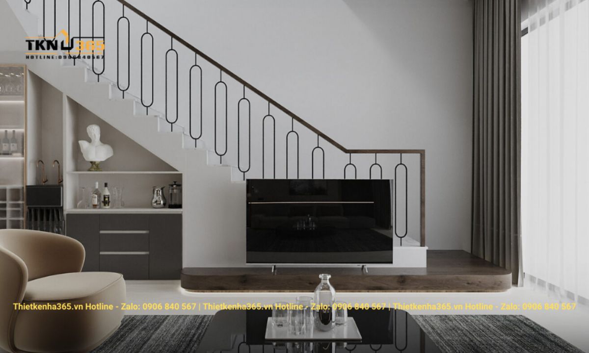 thiet ke noi that gam cau thang 5