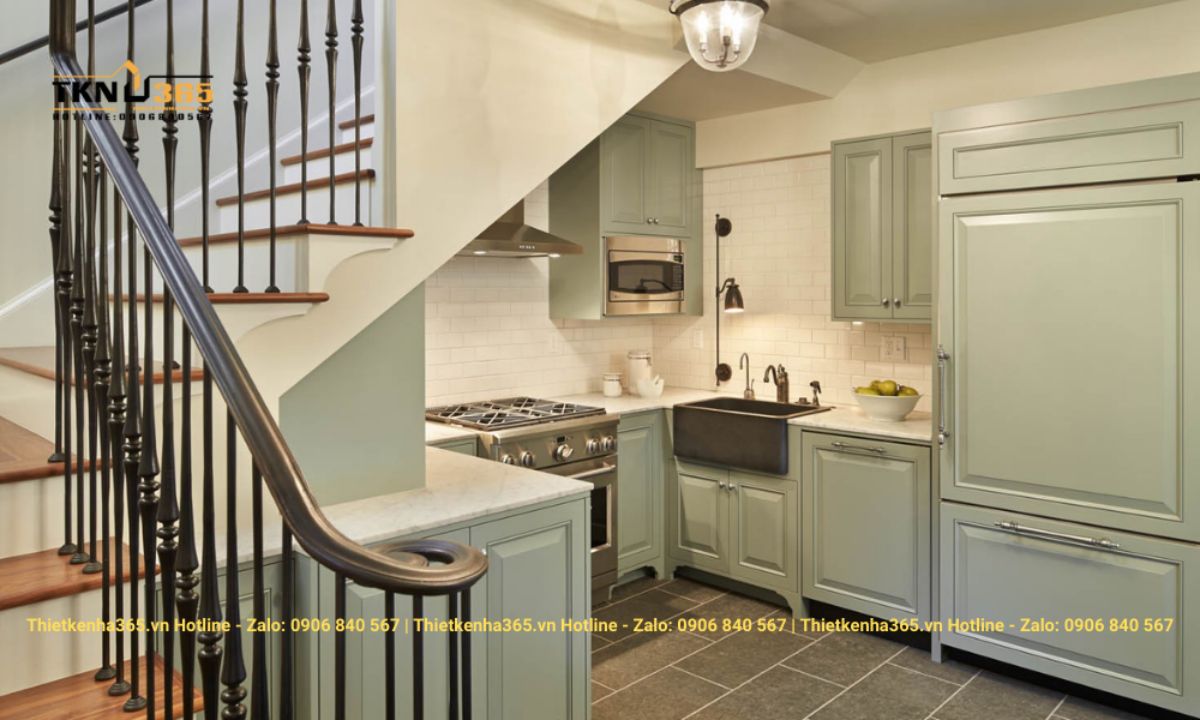 thiet ke noi that gam cau thang 64