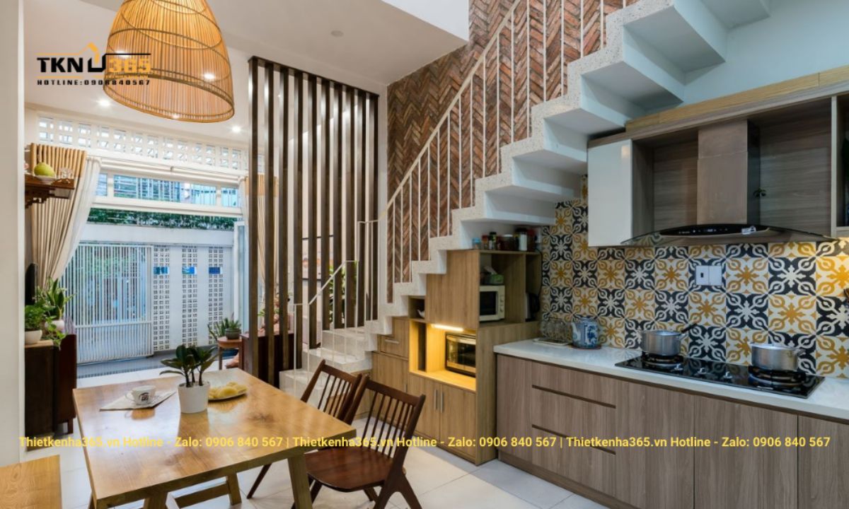 thiet ke noi that gam cau thang 65