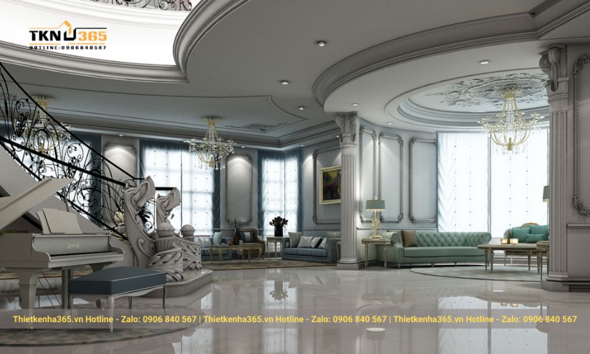 Nội thất trang nhã, sang trọng