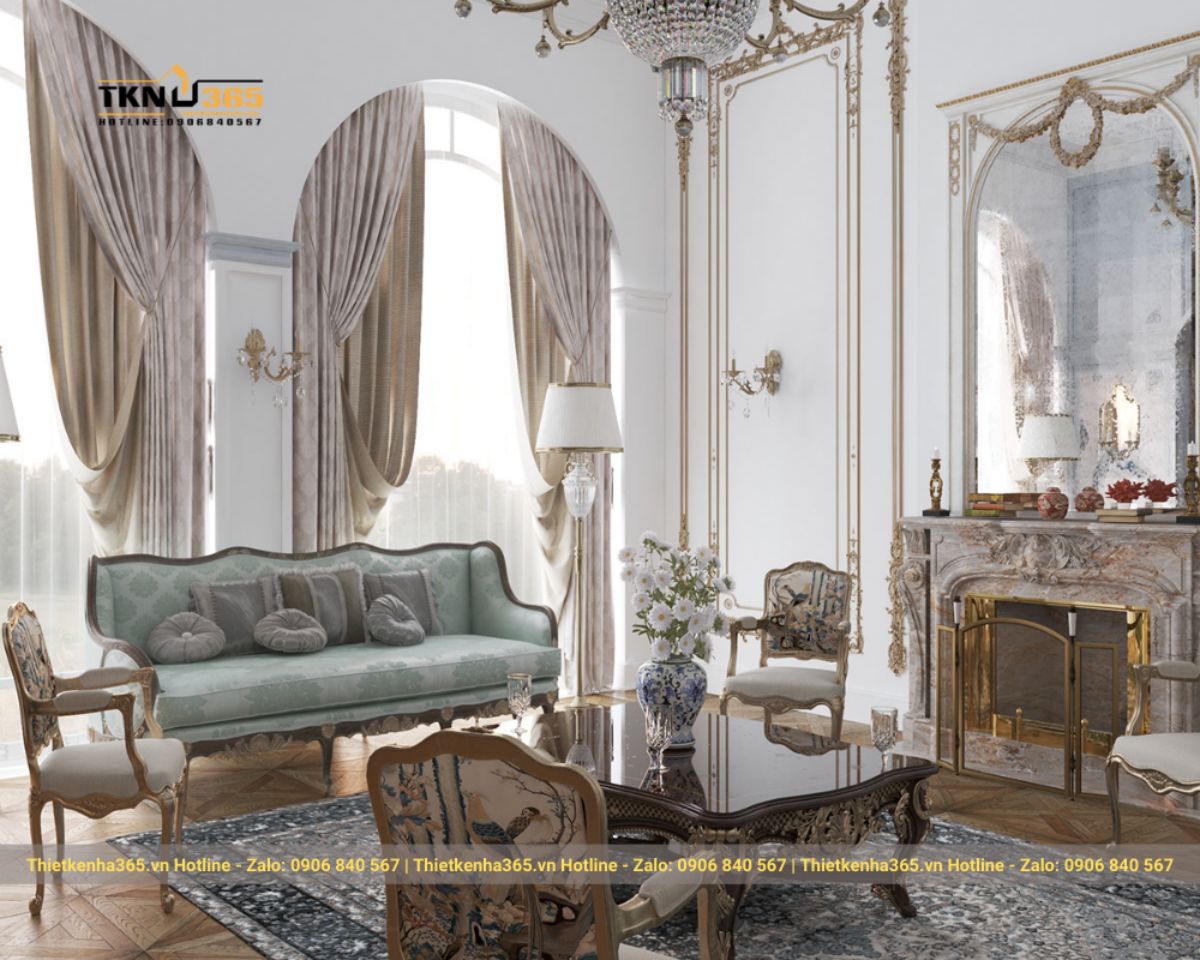 Chọn cách trang trí đối lập