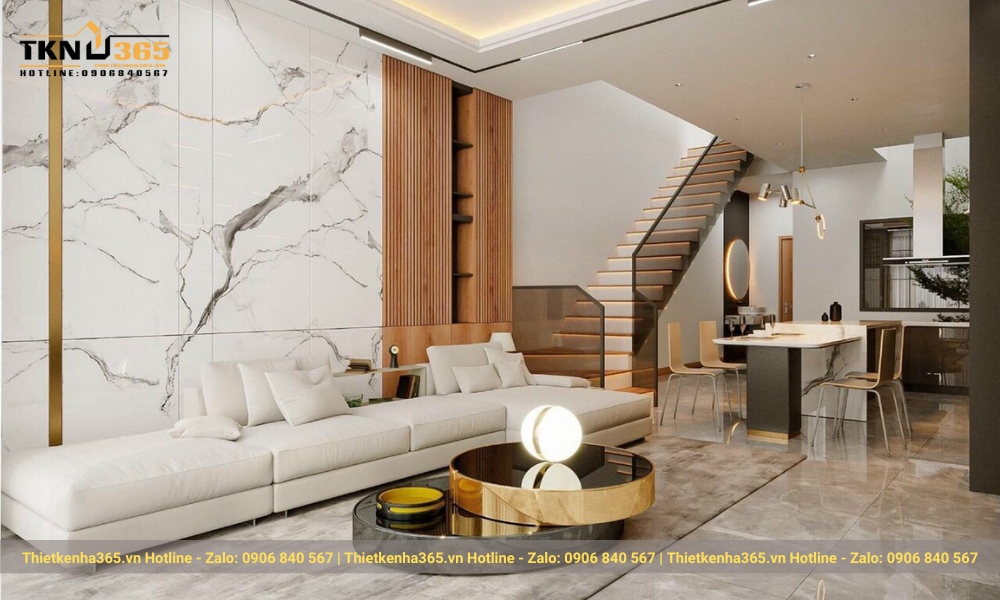 thiết kế nội thất nhà 3 tầng đẹp