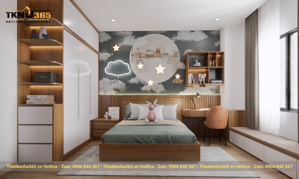 thiết kế nội thất nhà 3 tầng đẹp