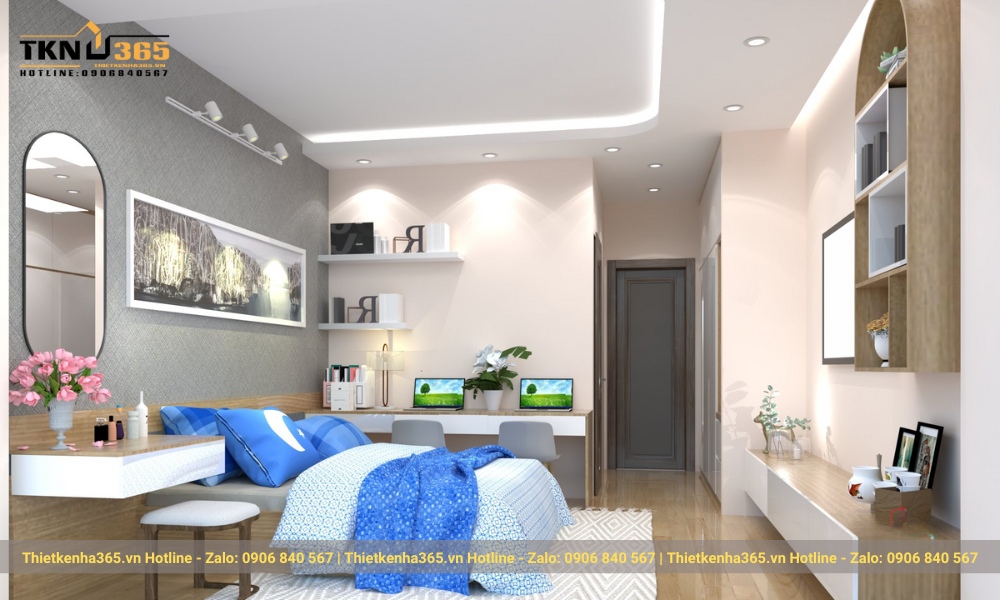 thiết kế nội thất nhà 3 tầng đẹp