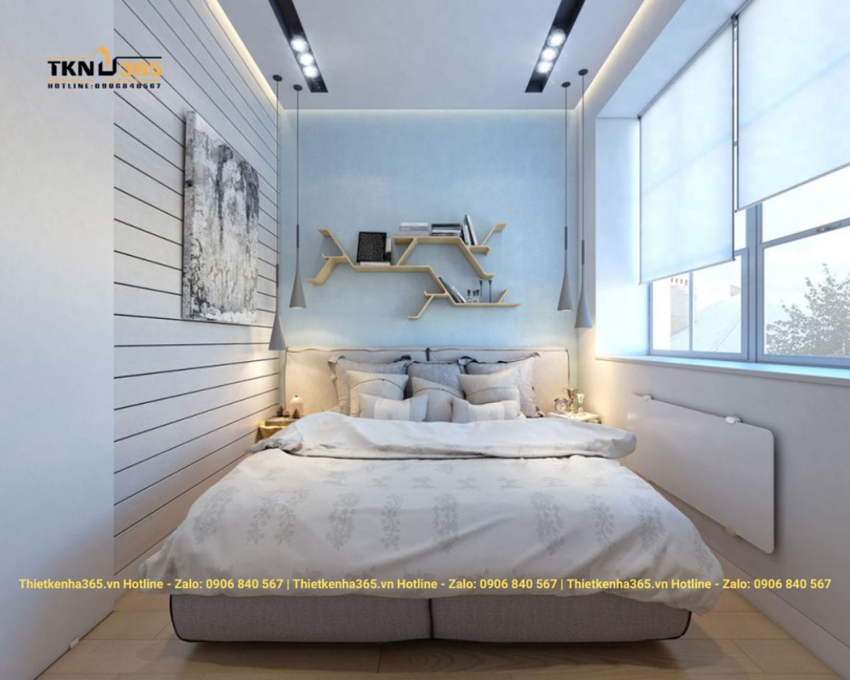 Thiết kế nội thất nhà hẹp 40m2