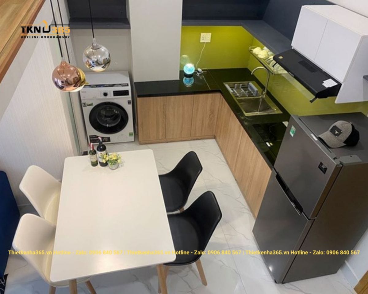 Thiết kế nội thất nhà phố nhỏ 20m2