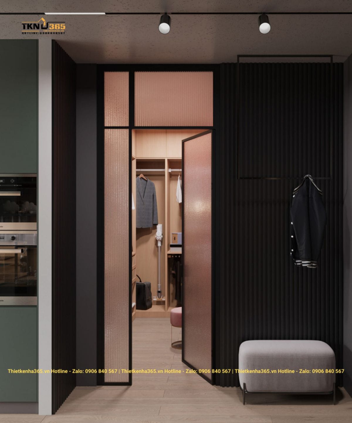 Mẫu thiết kế nội thất nhà diện tích nhỏ 45m2