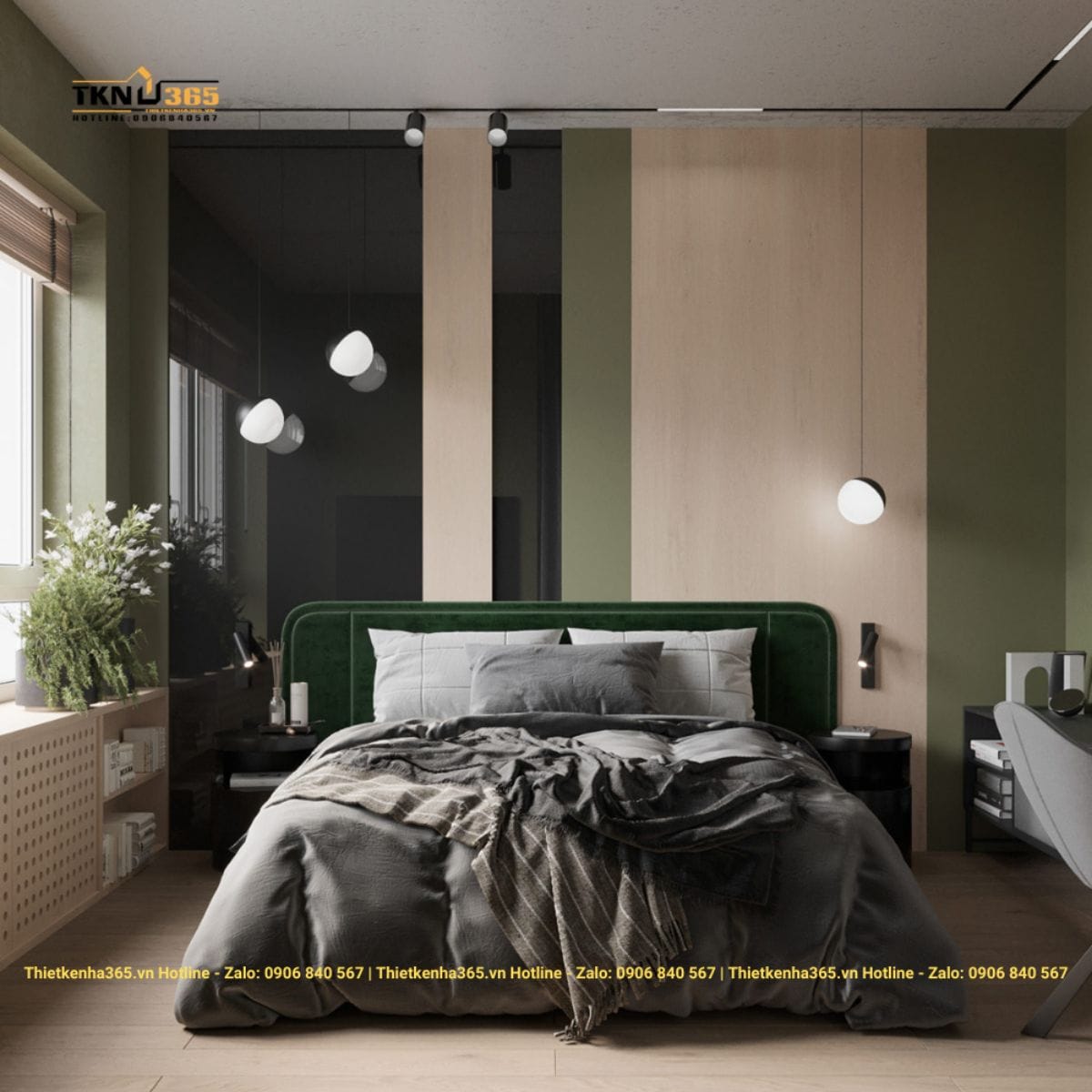 Mẫu thiết kế nội thất nhà diện tích nhỏ 45m2