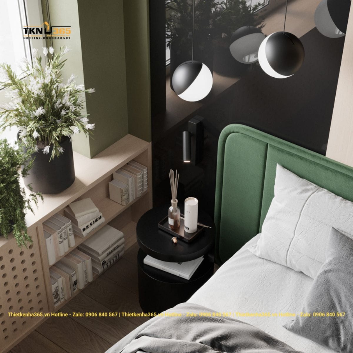 Mẫu thiết kế nội thất nhà diện tích nhỏ 45m2