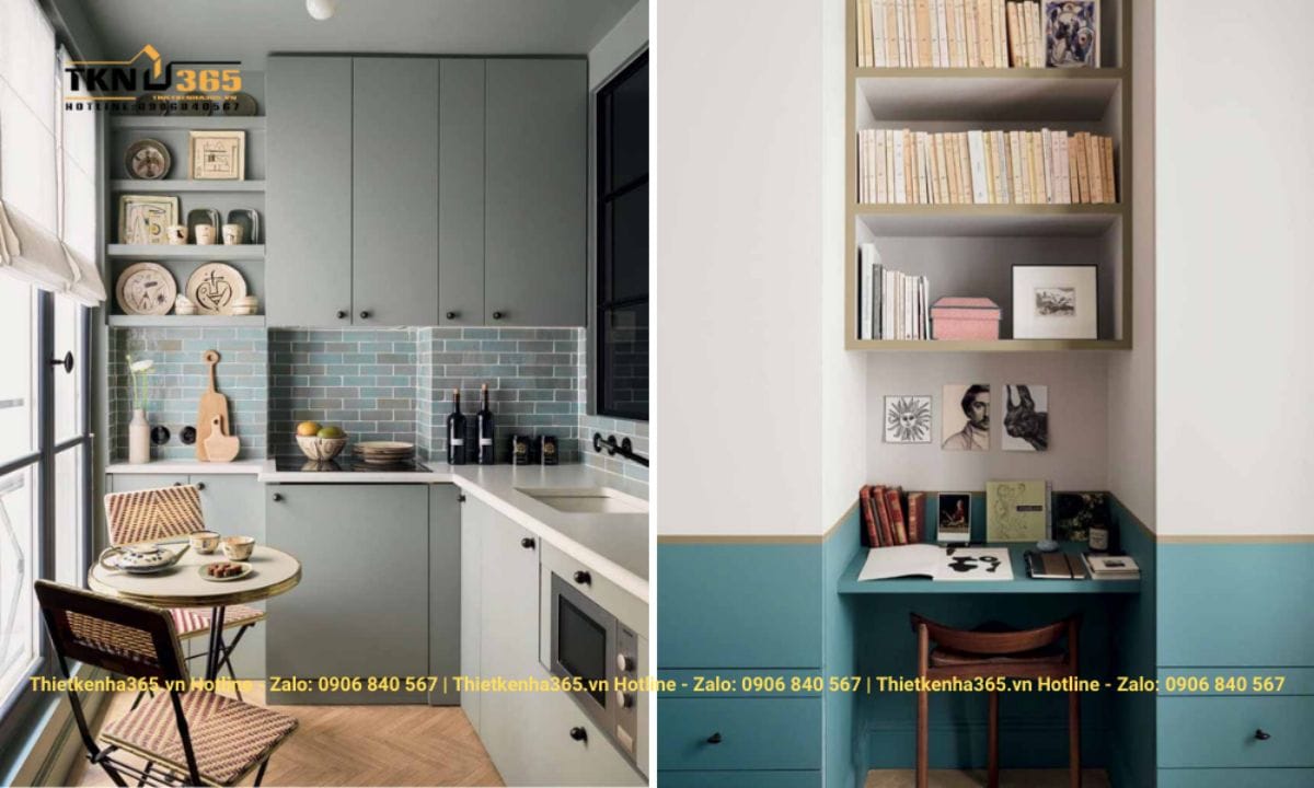 Thiết kế nội thất cho nhà nhỏ 25m2