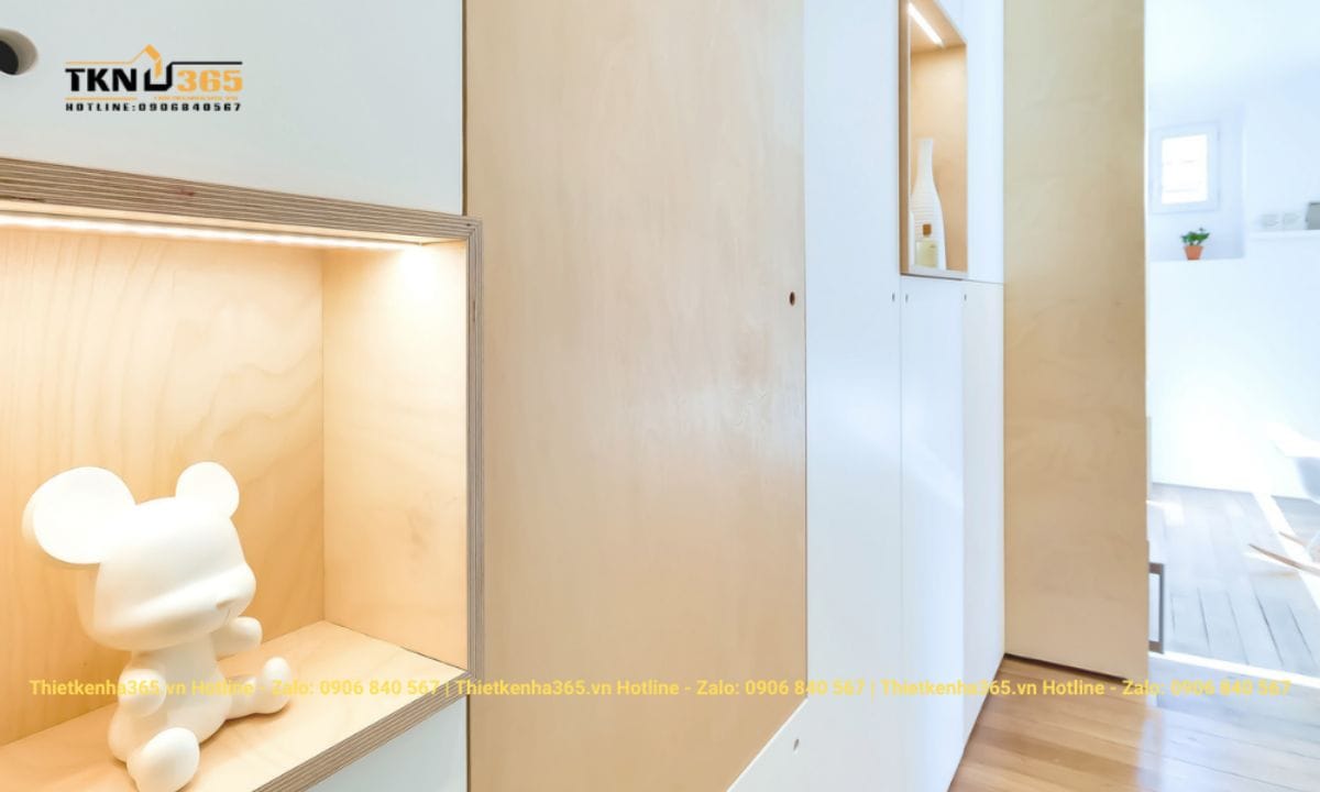 Thiết kế nội thất nhà phố diện tích nhỏ 30m2 – 33m2