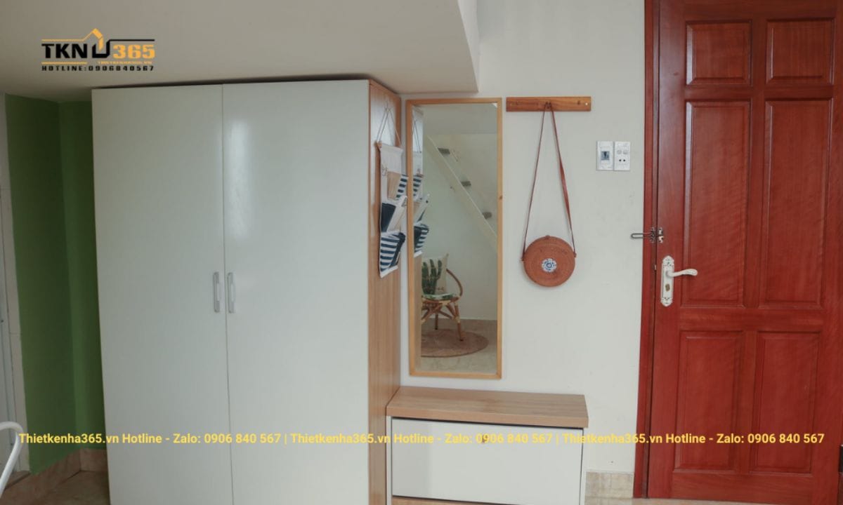 Thiết kế nội thất nhà phố siêu nhỏ 15m2