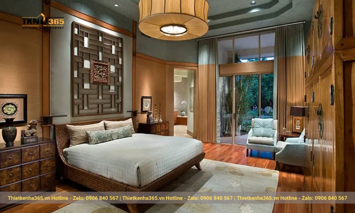 Thiết kế phòng ngủ phong cách Nhật Bản