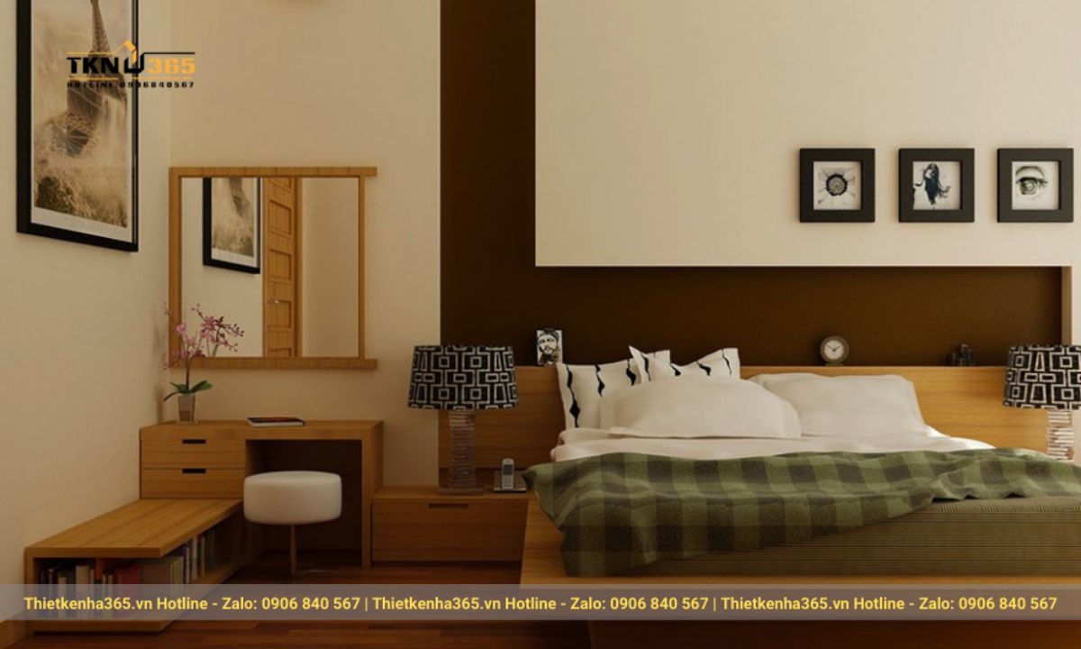 Thiết kế phòng ngủ phong cách Nhật Bản