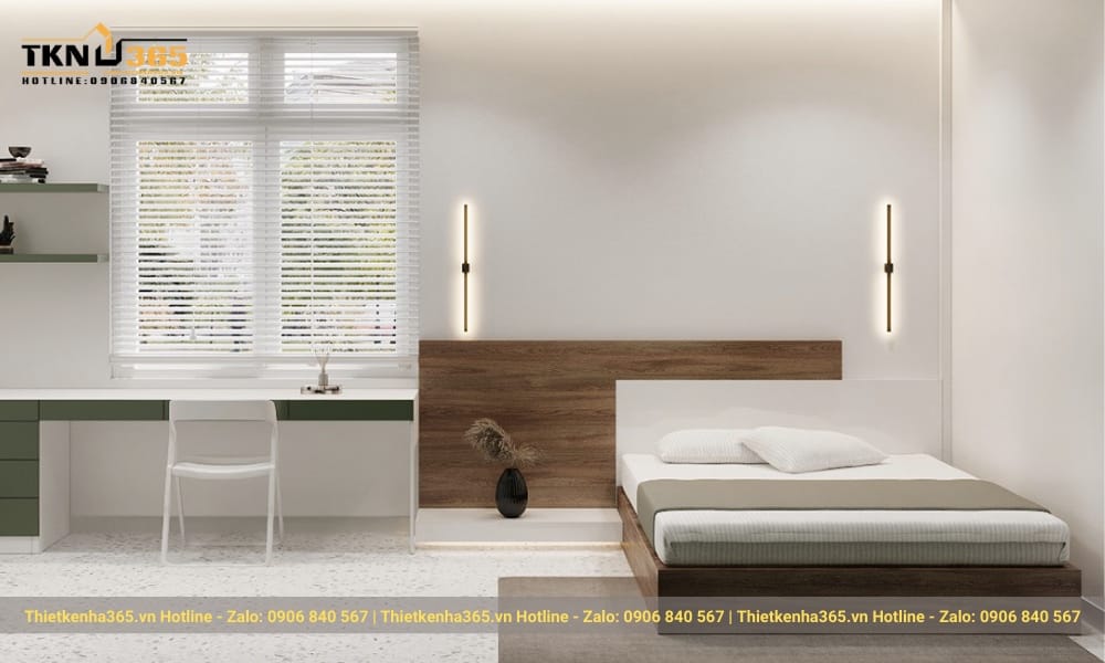 Lựa chọn nội thất phù hợp sẽ làm nổi bật nét tinh tế cho khong gian phòng ngủ.