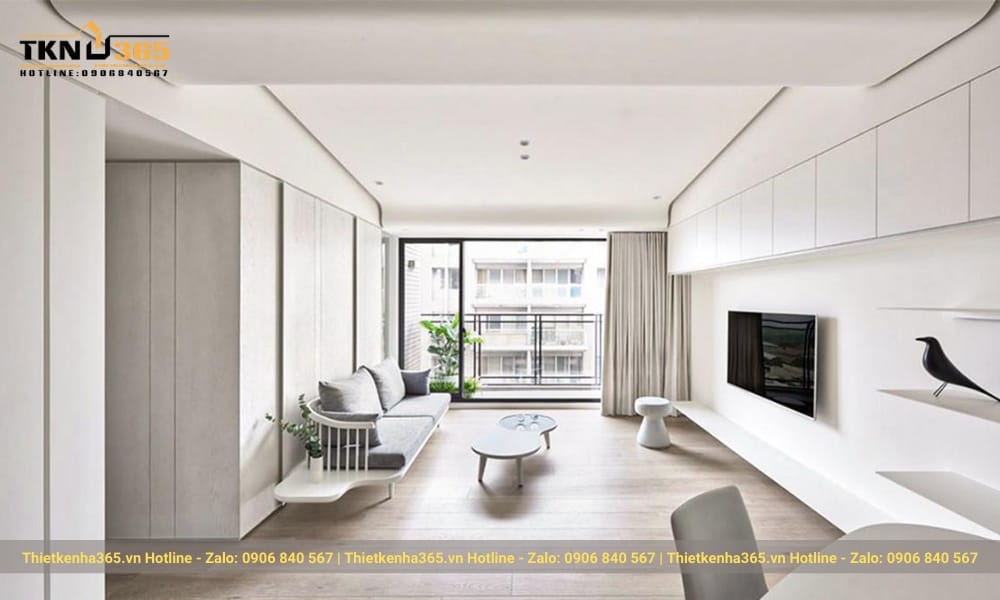 Thiết kế cửa kính cường lực để đón ánh sáng.