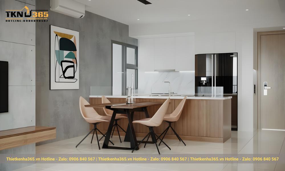 mẫu trang trí nội thất phòng ăn