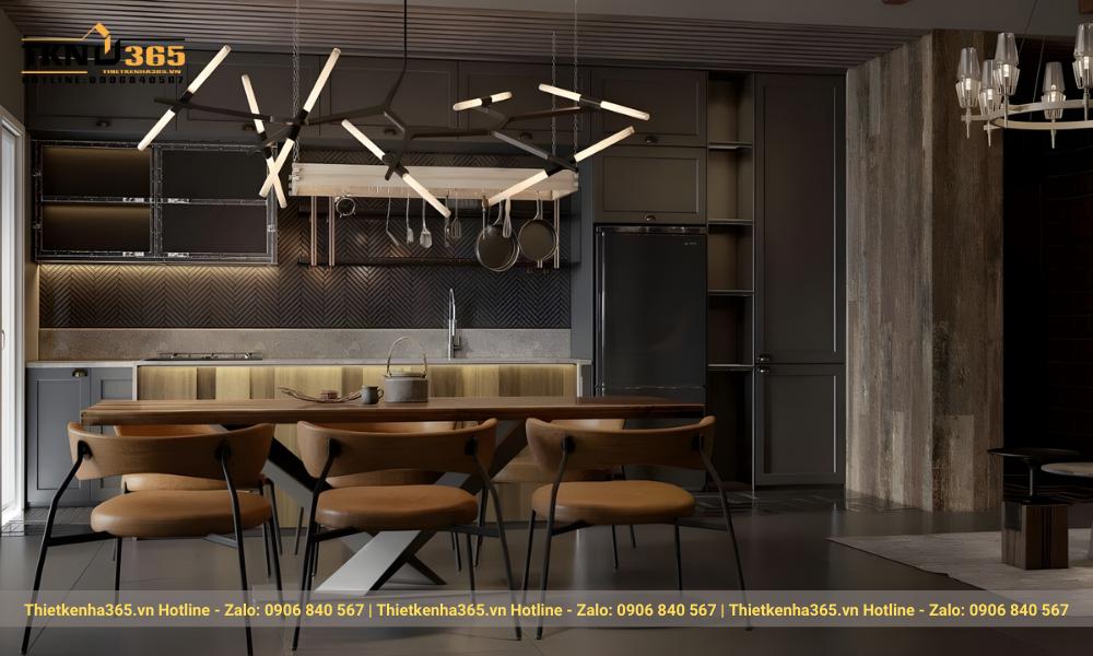 mẫu trang trí nội thất phòng ăn