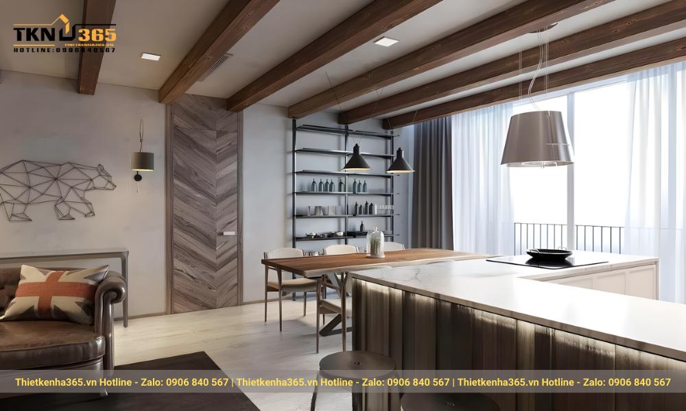 mẫu trang trí nội thất phòng ăn