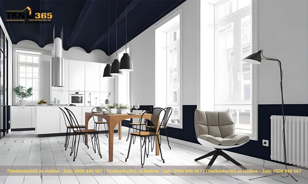 mẫu trang trí nội thất phòng ăn