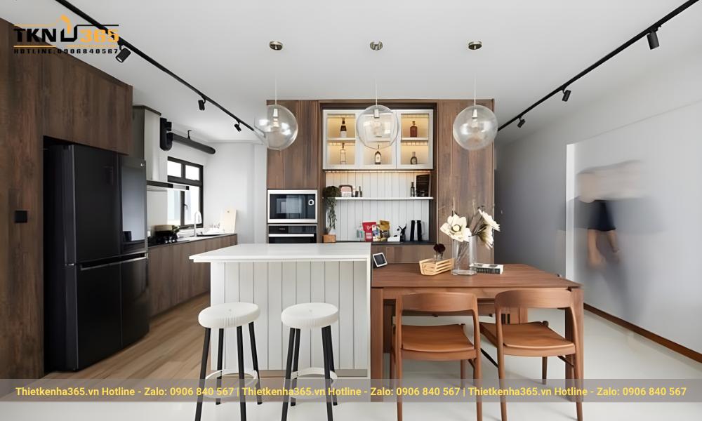 mẫu trang trí nội thất phòng ăn